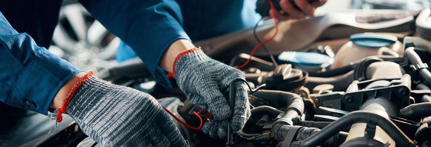 fonctionnement du moteur d'une voiture